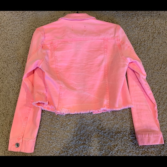 Kendall & Kylie Pink Jean Jacket - Picture 2 of 6